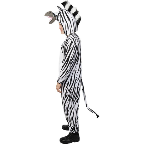 Disfraz de Marty Cebra película Madagascar adulto unisex Perfil