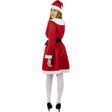 Disfraz de Mamá Noel Tradicional para mujer Espalda