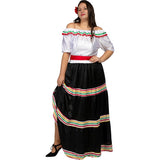 Disfraz de Mexicana Adelita para mujer Perfil Talla Grande