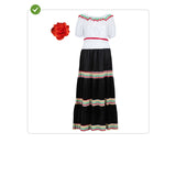 Disfraz de Mexicana Adelita para mujer Contenido