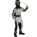 Disfraz de Ninja Esqueleto zombie para niño