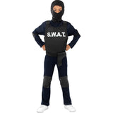 Disfraz de Policía de élite SWAT para niño Bis