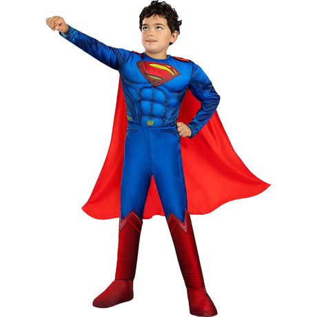 Disfraz de Superman deluxe - La Liga de la Justicia para niño