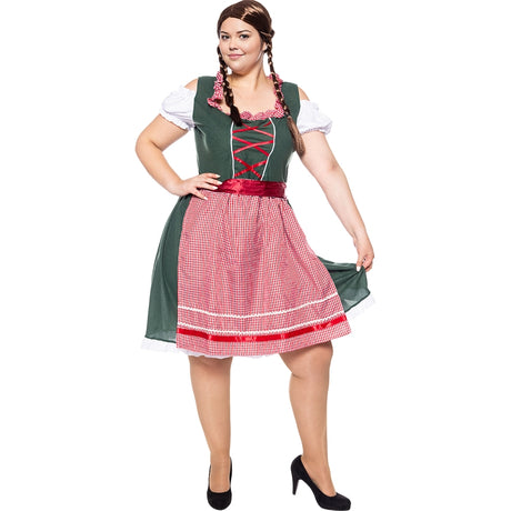 Disfraz de Alemana Tradicional para mujer Talla Grande