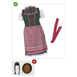Disfraz de Alemana Tradicional para mujer Contenido