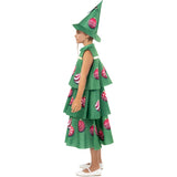 Disfraz de Árbol Navideño para niña Perfil