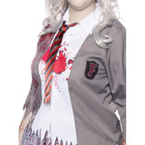 Disfraz de Colegiala Zombie para mujer Detalle Bis