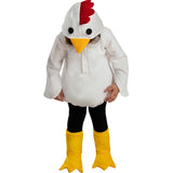 Disfraz de Gallina Blanca para bebé Detalle