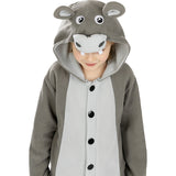 Disfraz de Hipopótamo Onesie infantil Detalle