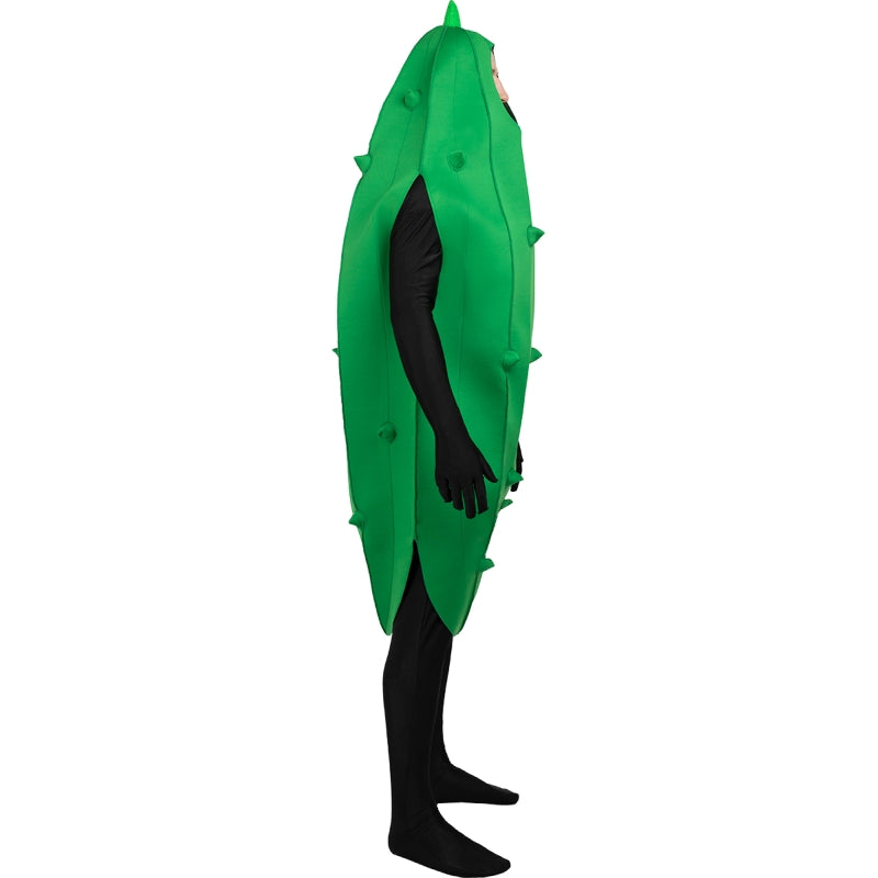 Disfraz de Pepinillo en Vinagre adulto unisex Perfil