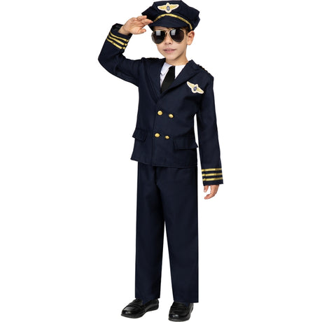 Disfraz de Piloto de Aviones para niño