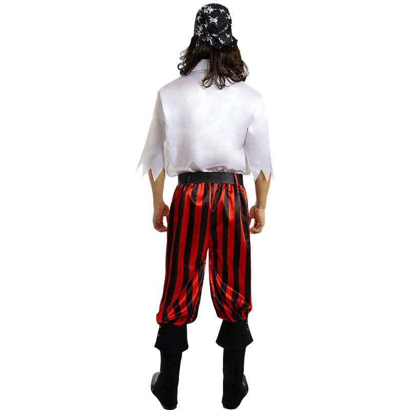 Disfraz de Pirata - Colección Bucanero para hombre Espalda