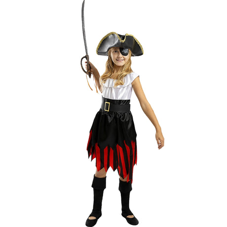 Disfraz de Pirata - Colección Bucanero para niña Bis