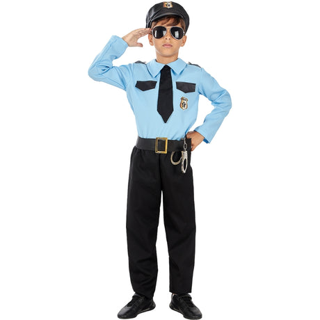 Disfraz de Policía Americano para niño