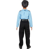 Disfraz de Policía Americano para niño Espalda