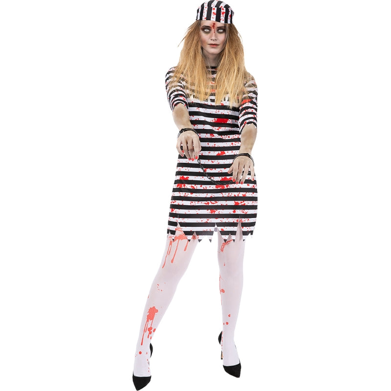 Disfraz de Presa Zombie para mujer