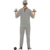 Disfraz de Prisionero para hombre Espalda