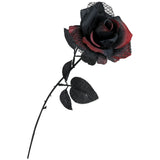Flor Roja y Negra Bis