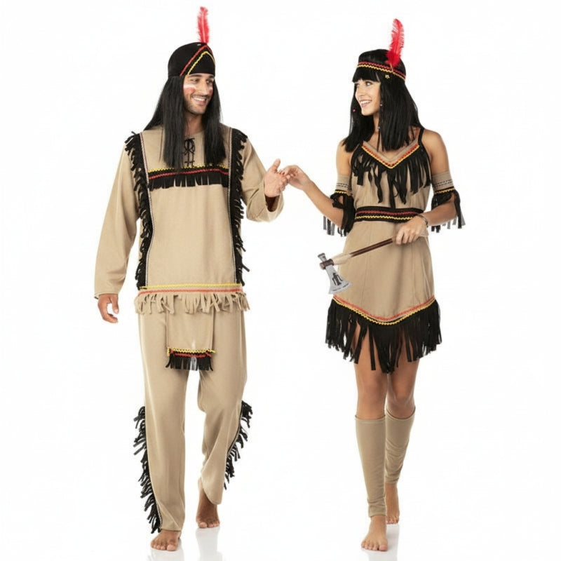 Koppelkostuums Indianen