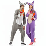 Pareja Conejos del Bosque