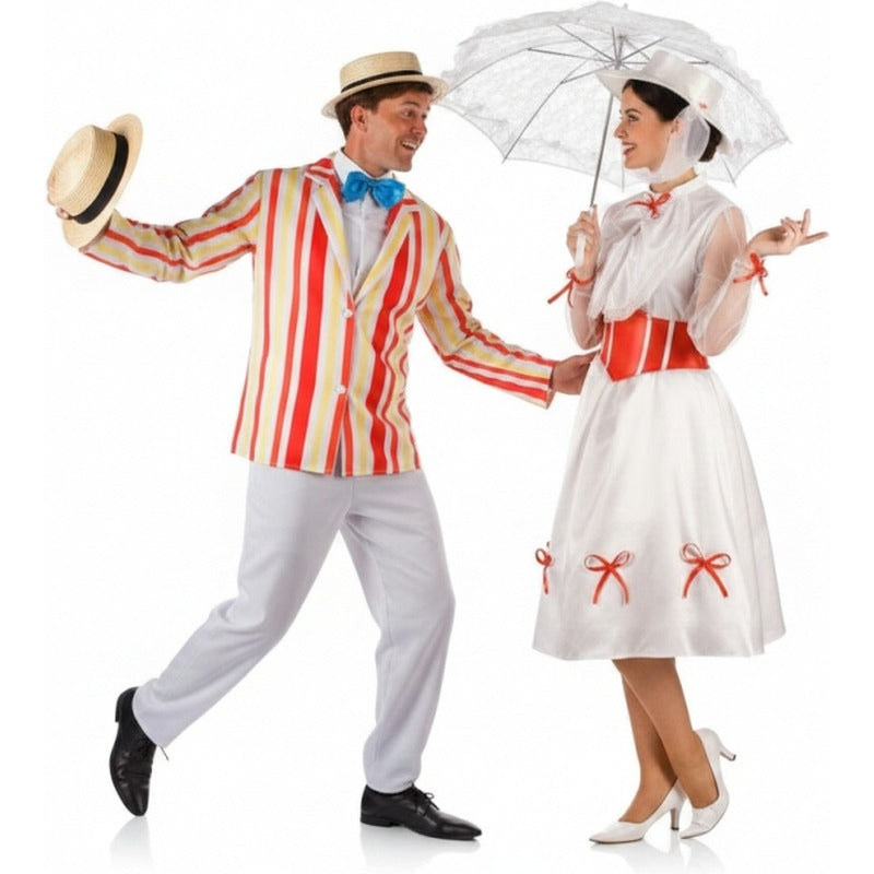Pareja de Bert y Mary Poppins de Disney