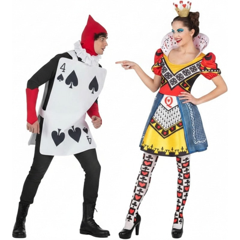 Koppelkostuums Poker Kaarten