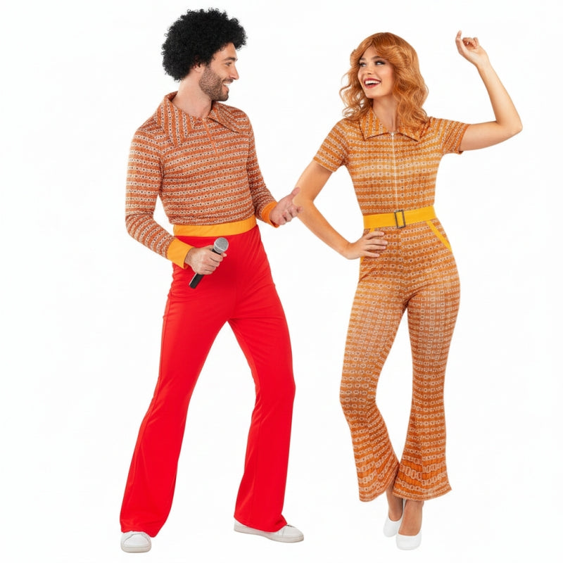 Koppelkostuums Disco Dancer jaren 70