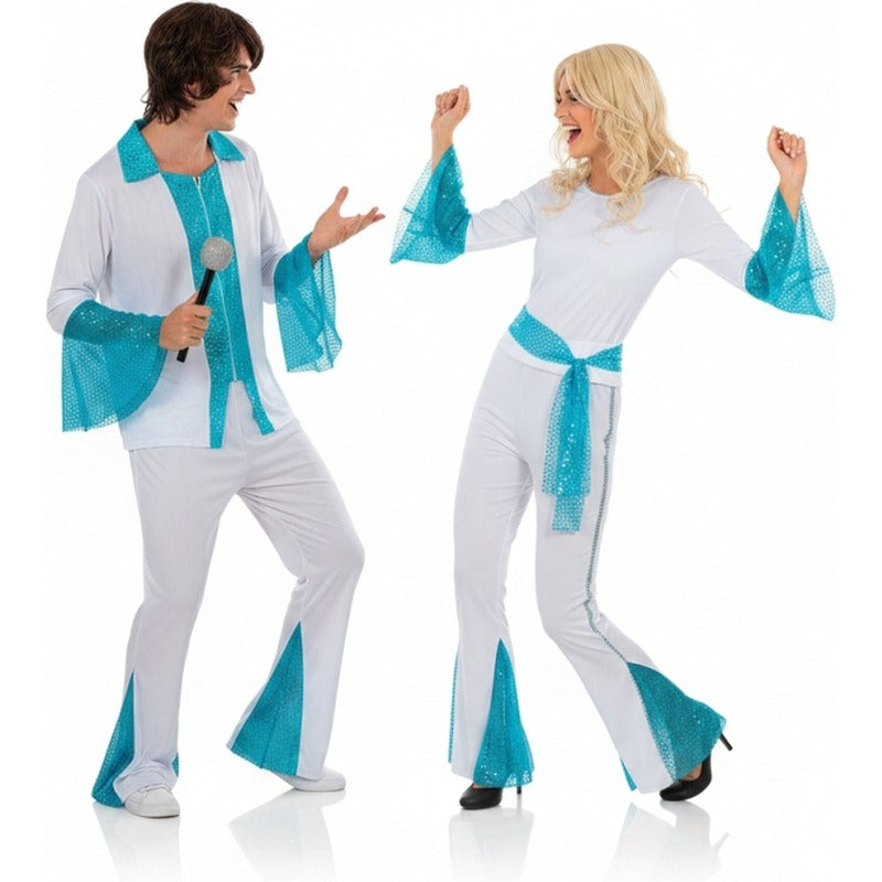 Koppelkostuums Abba Disco Dancer