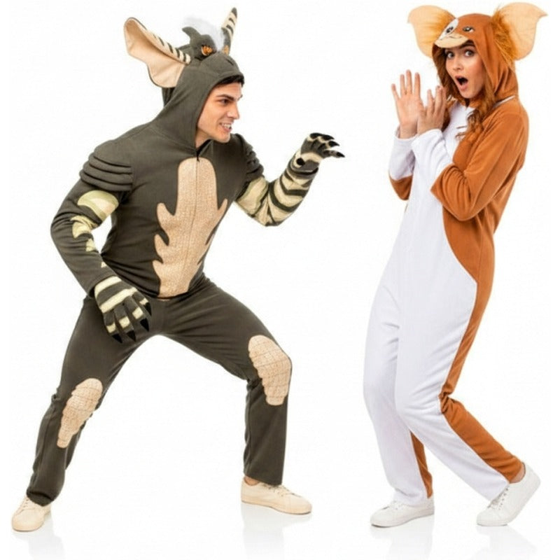 Koppelkostuums Stripe en Gizmo van Gremlins
