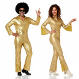 Koppelkostuums Disco Cowboy Goud