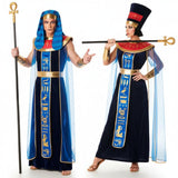 Koppelkostuums Egyptisch Blauw Fluweel