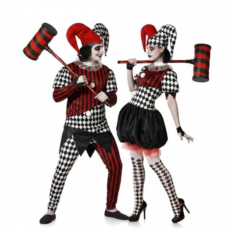 Pareja de Arlequines Oscuros