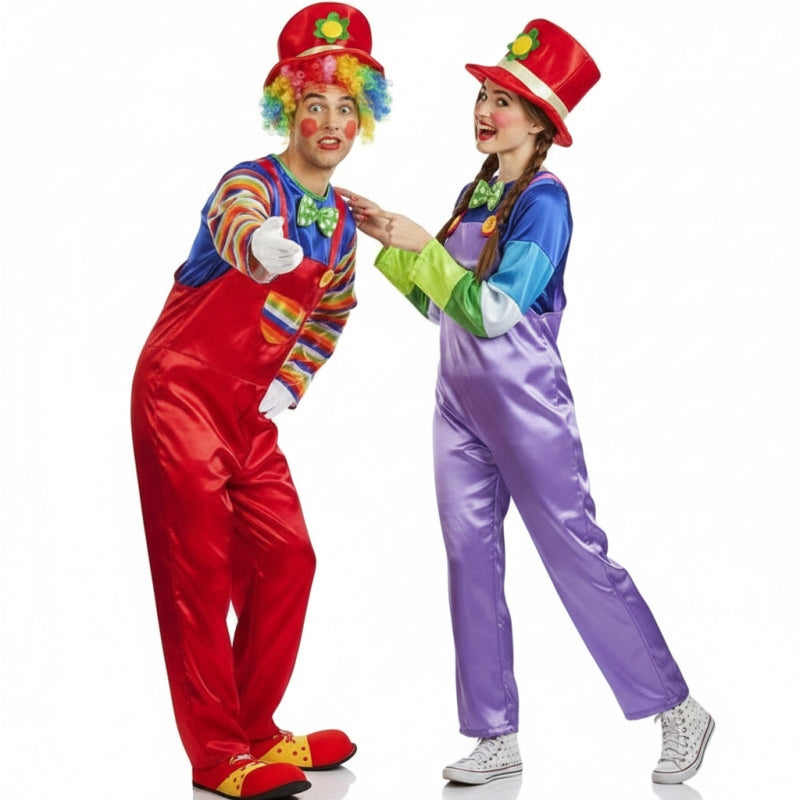 Koppelkostuums Valentín en Piluki Clowns