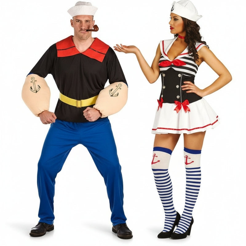 Koppelkostuums Popeye matrozen