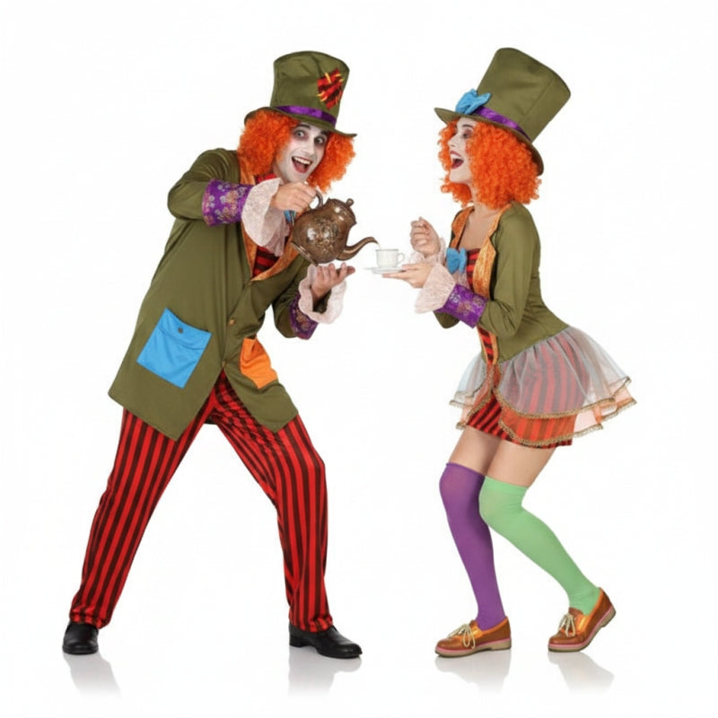 Koppelkostuums Mad Hatters Volwassenen