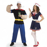 Koppelkostuums Popeye en Sexy Matroos