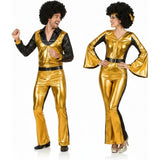 Koppelkostuums Gouden Discotheekgangers