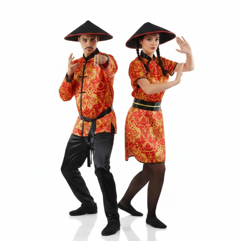 Pareja Chinos Gran Dragón