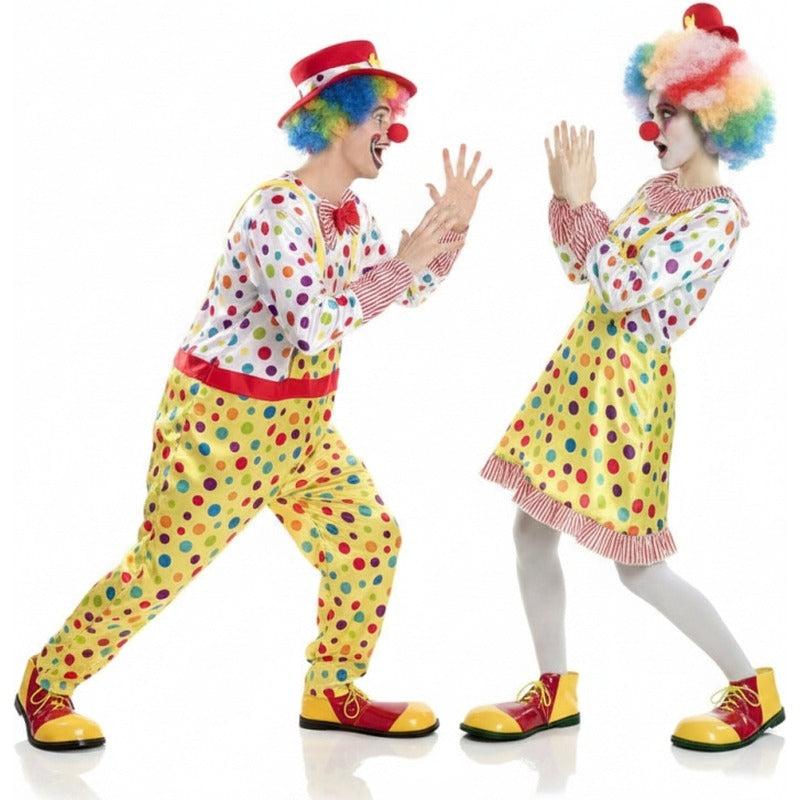 Koppelkostuums Kleurrijke Clowns