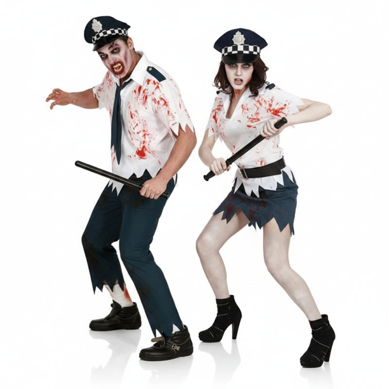 Koppelkostuums Zombie Agenten