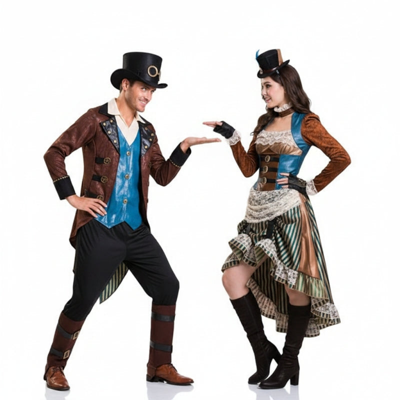 Koppelkostuums Steampunk Retrofuturisten
