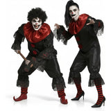 Koppelkostuums Zwarte Moordenaar Clowns