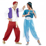 Koppelkostuums Prins Aladdin en Prinses Jasmine