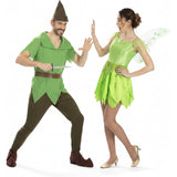Koppelkostuums Peter Pan en Groene Fee
