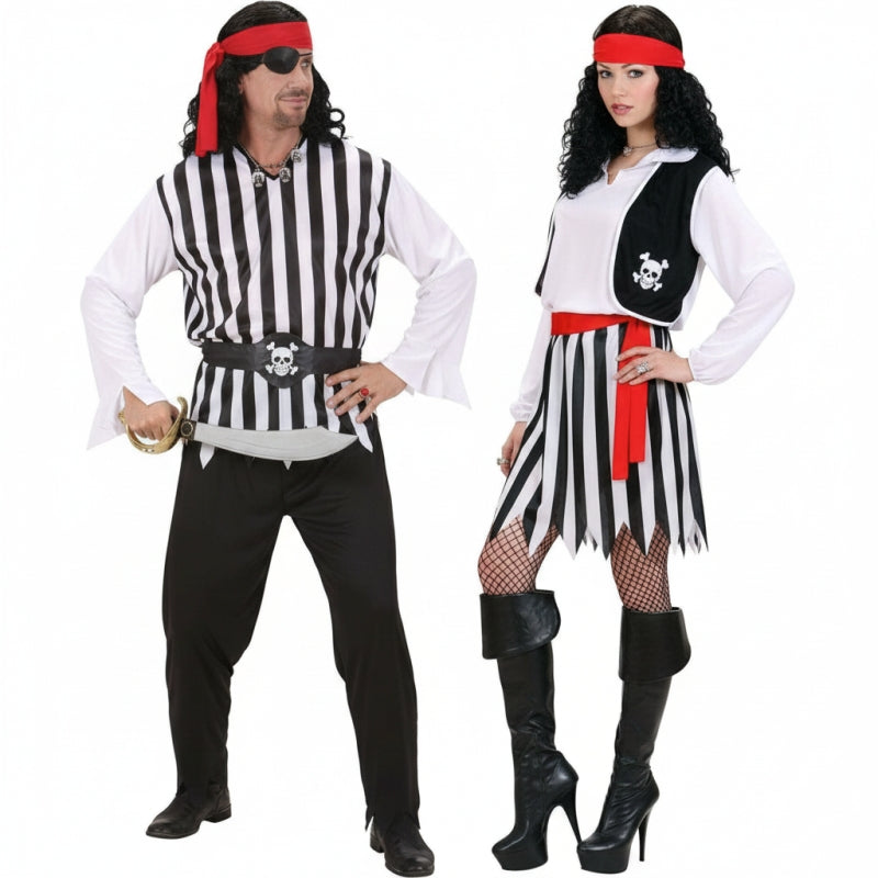 Koppelkostuums Klassieke Piraten