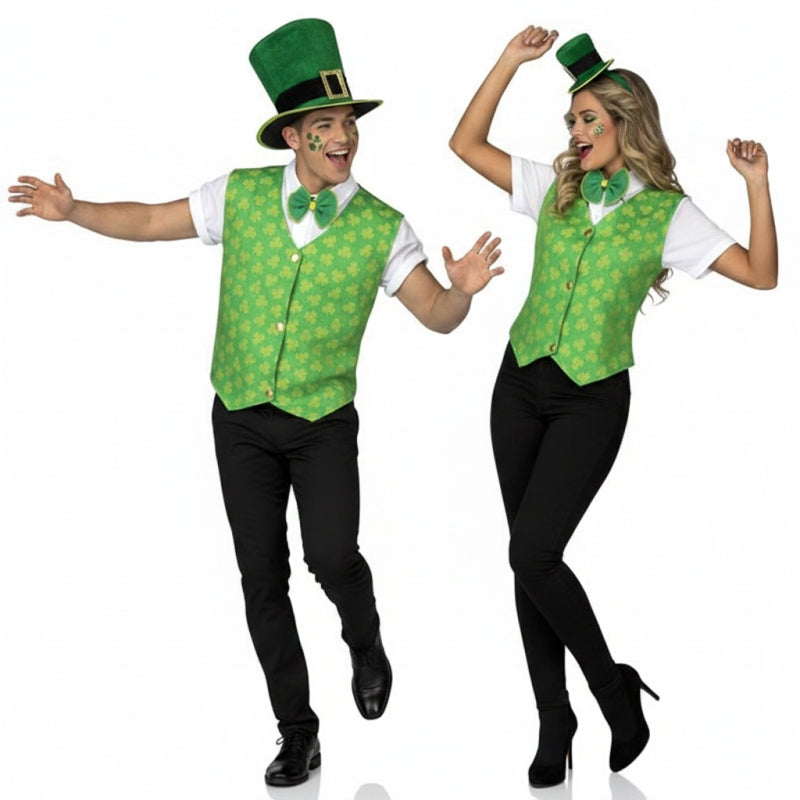 Pareja de Irlandeses Saint Patrick