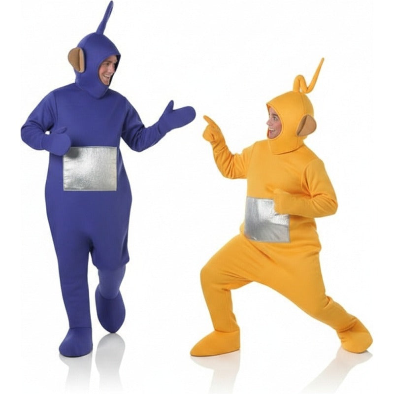 Koppelkostuums Tinky Winky en Laa-Laa Teletubbies