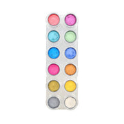 Paleta Water Make-up Pearl Grimas 12 x 2,5 ml - Colores Perlados