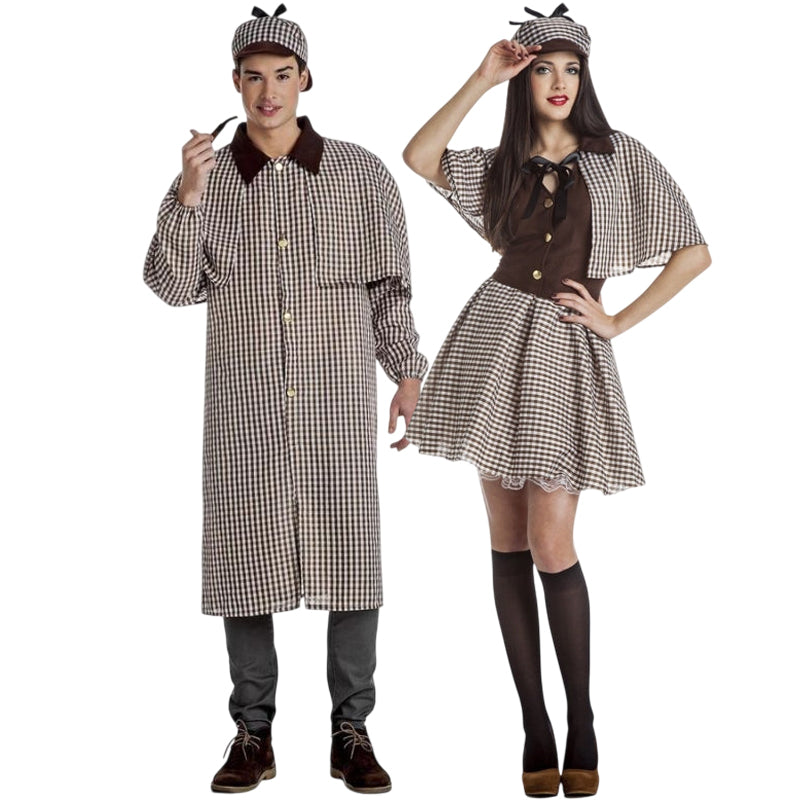 Detectives Sherlock para disfrazarte en pareja