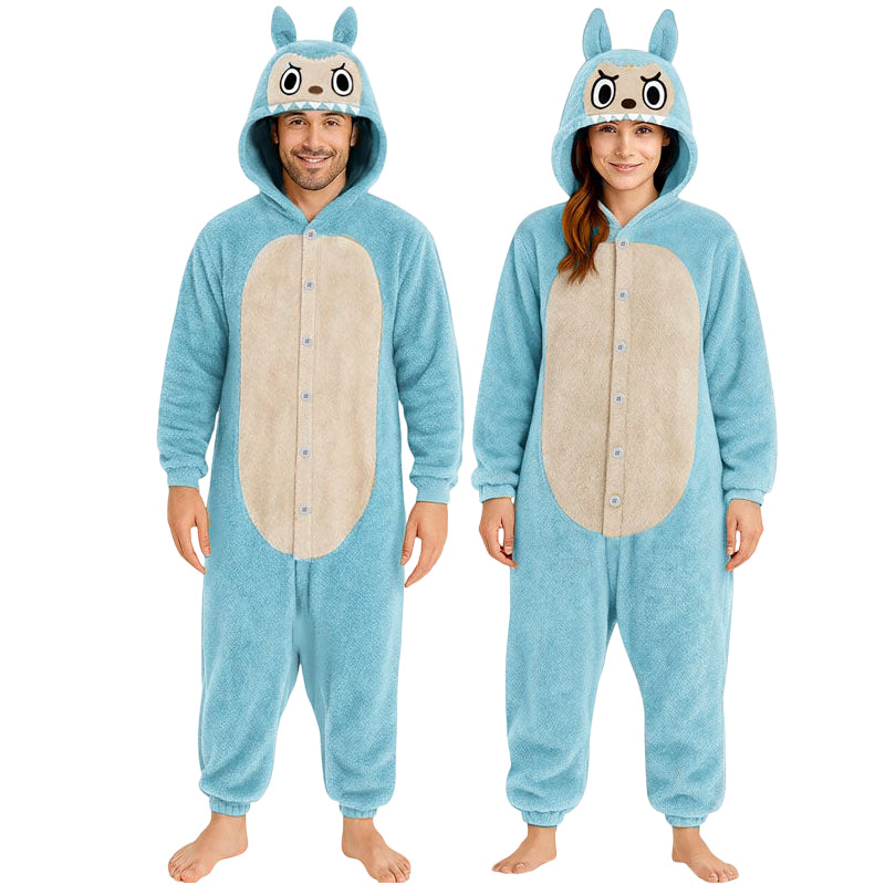Labubu Azul para disfrazarte en pareja